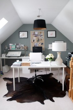 Home office under the roof by MARIANNE SIX