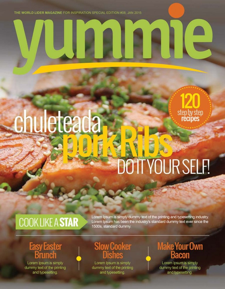 We offer awe-inspiring professional magazine cover and page layout design crafts that will keep  ...