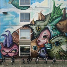 Fish & Bikes –  Street Art