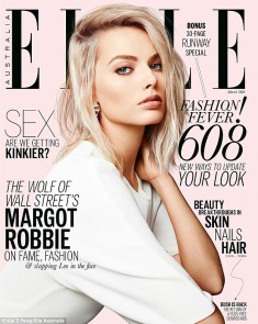 Margot stars on the cover of Elle Australia’s March issue