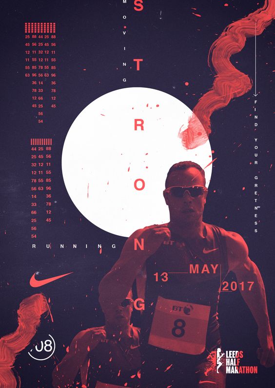 Poster Marathon / Nike