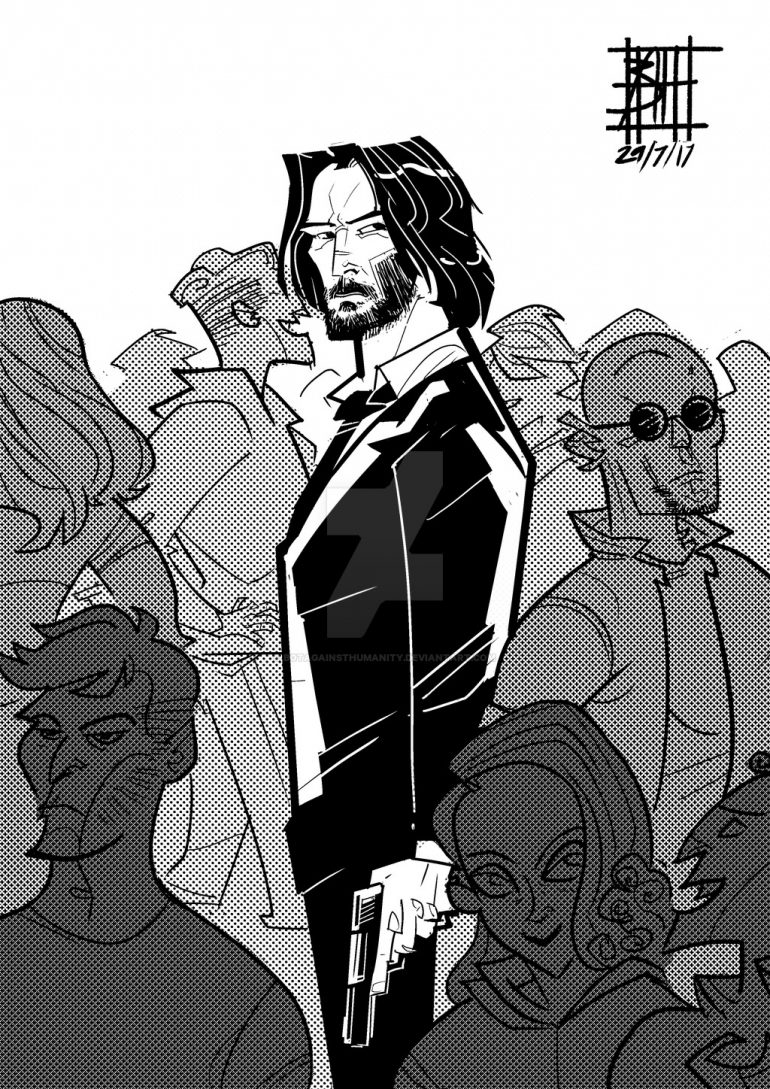 John Wick by BOAT AGAINST HUMANITY on Inspirationde