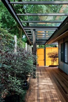 Glass cover goes from garage to gourmet kitchen