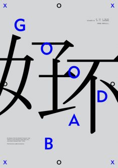 Chinese Typography – GOOD BAD
