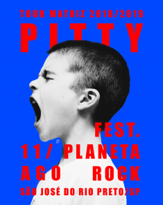 Pitty – Tour Matriz 2018/2019 (Tour posters collection)