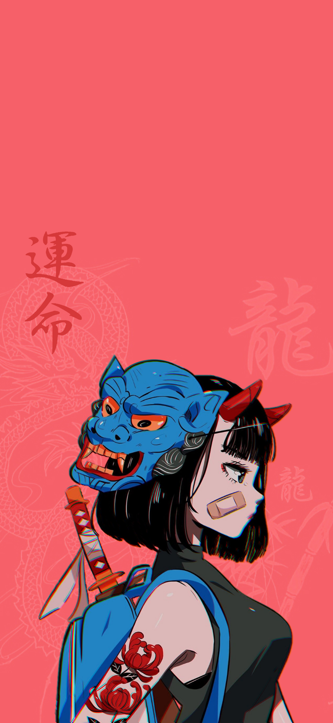 Ninja Girl Wallpaper Mobile HD by n3m0sa55