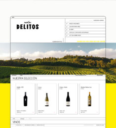 Santos DELITOS / Tavern, wine bar Branding