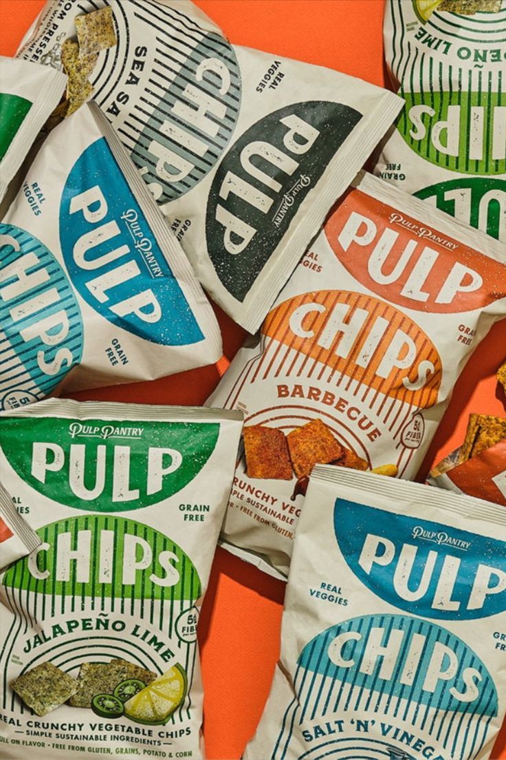 Pulp Pantry Redesigned Packaging Makes An Eco-Friendly Impact On the Saturated Chip Market
