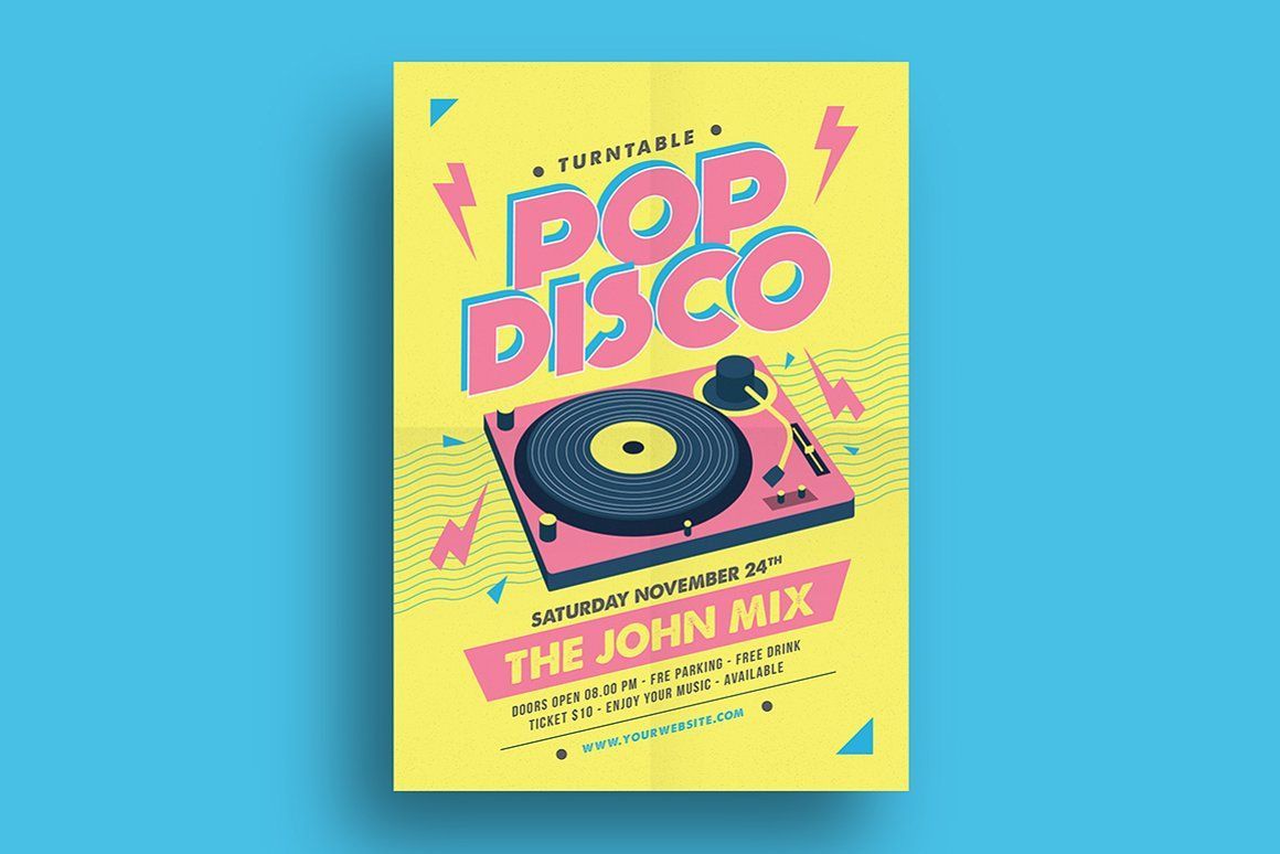 Pop Disco Flyer