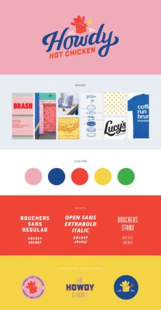 Restaurant Brand Design | Mood Board Design, Logo Design, Brand Color Palette