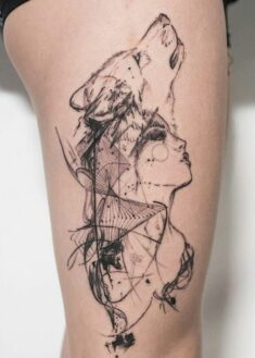 50 Of The Most Beautiful Wolf Tattoo Designs The Internet Has Ever Seen – KickAss Things