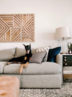 Crate & Barrel Sofa Slipcover {Comfort Works Review} – Love & Renovations