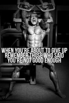 60 Inspiring Motivational Gym And Fitness Quotes