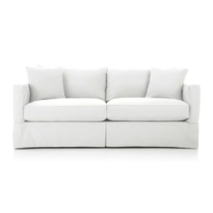 Slipcover Only for Willow Modern Slipcovered Sofa – Kingston, Peppe – Crate and Barr ...