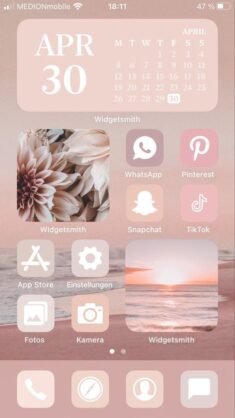 rosa homescreen iOS 14 | Iphone app layout, Wallpaper app, Iphone wallpaper app