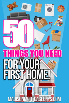 Checklist of Things You Need For Your First Home