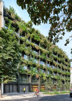 Villa M is a plant-covered hotel in Paris by Triptyque and Philippe Starck