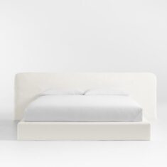 Ever White Slipcover King Bed by Leanne Ford