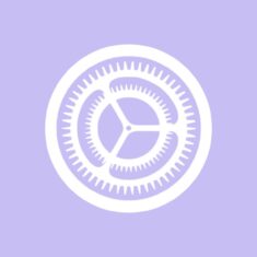 iphone ios 14 app icons lavender purple violet lilac settings