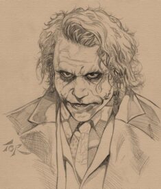 Movie Joker Sketch by torsor on DeviantArt