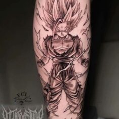 Anime Energy Temporary Tattoo