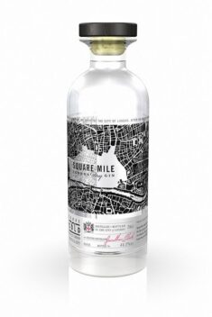 Bluemarlin designs graphics for Square Mile London Dry Gin