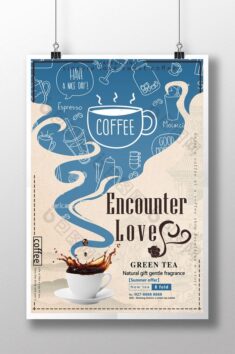 Creative Coffee Afternoon Tea Poster | PSD Free Download – Pikbest