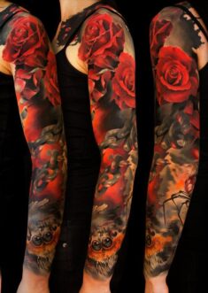 100+ Awesome Examples of Full Sleeve Tattoo Ideas | Cuded