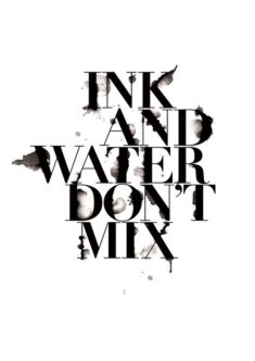 Create a Cool Wet Ink Typography Effect in Photoshop