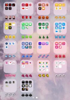 Awesome  color coded apps iphone