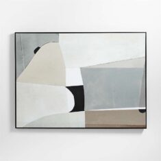 ‘Composition of Neutrals’ Framed Reproduction Wall Art Print 75″x55″ + R ...