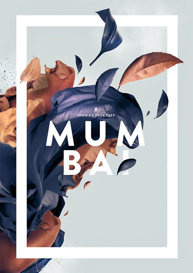 40 Floral Typography Designs that Combine Flowers & Text