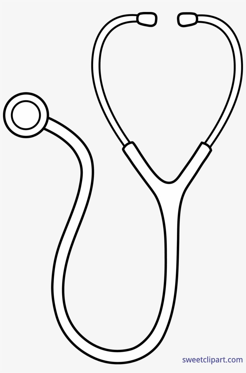 Clipart Stethoscope Medical Stethoscope Doctors Medicine – Stethoscope Clipart Black And W ...