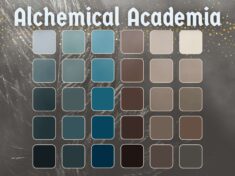Dark Academia Color Palette | Dark Blues Tones | Branding Colors | Digital Color Palette | Color ...