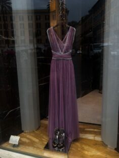 Dolce ans Gabbana dress and heels