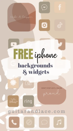 Free iPhone Backgrounds and Widgets