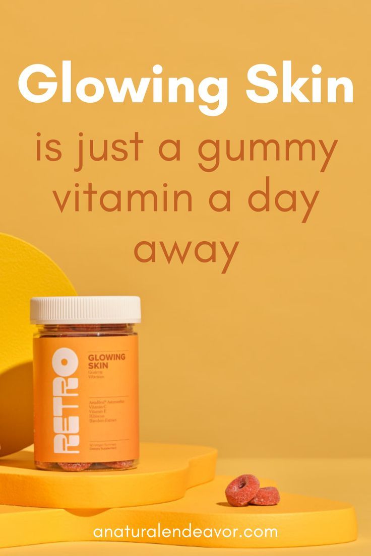 Glowing Skin Supplement that tastes like peaches!