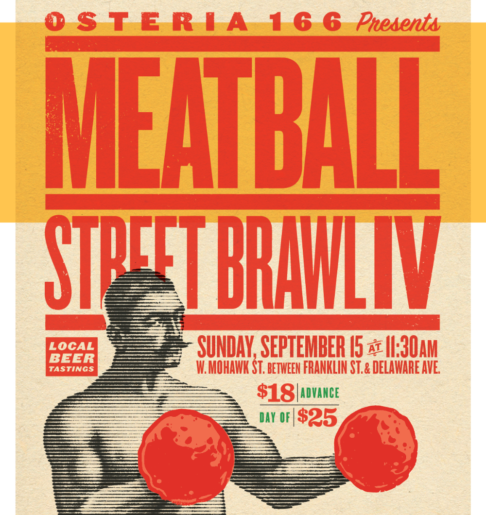 Meatball Street Brawl IV : Osteria 166