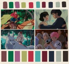 Princess Mononoke (1997Color Palette