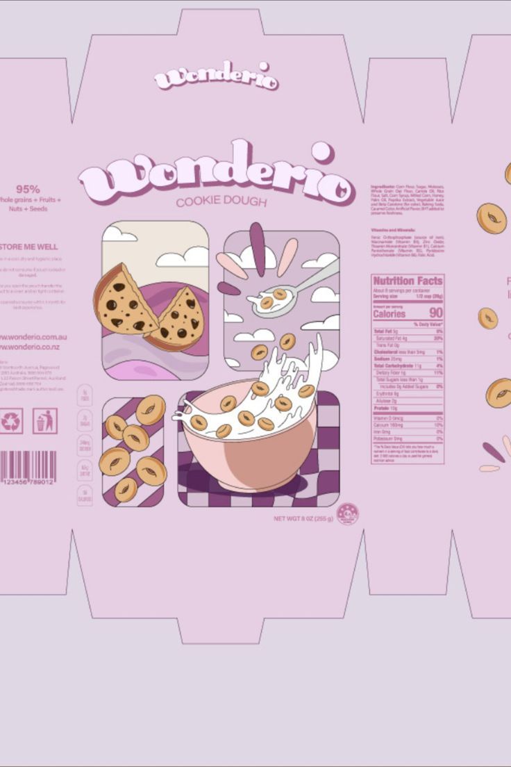 Wonderio – Cereal Packaging