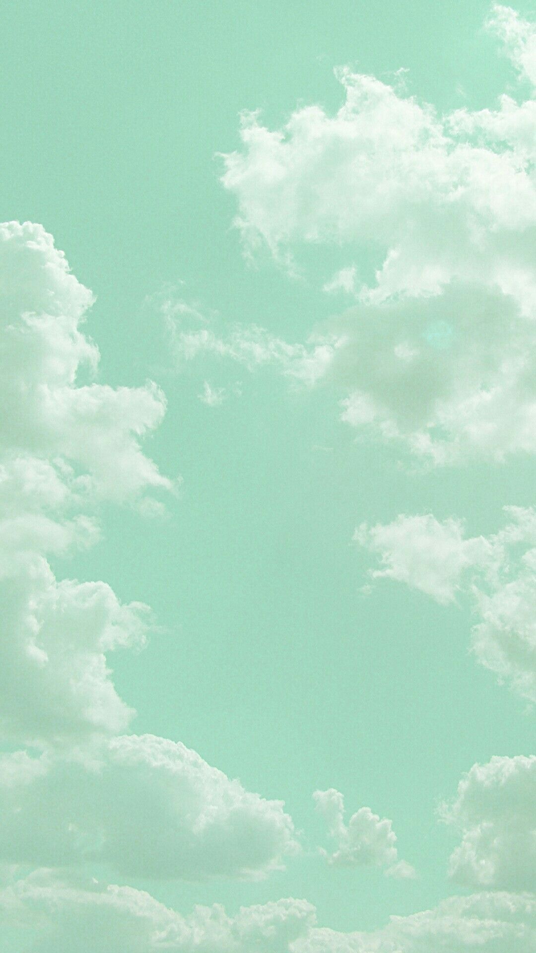 pastel green aesthetic background