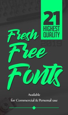 21 Fresh Free Fonts for Graphic Designers | Fonts | Graphic Design Junction