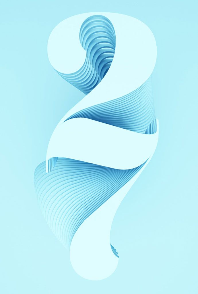 58 Beautiful Numerical Typography Designs – Bashooka