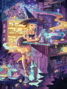 Brewing Potions by simoneferriero on DeviantArt