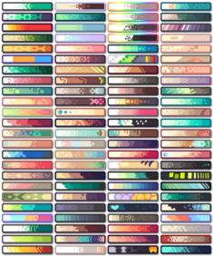 Colour Palettes – One by PaperJax on DeviantArt