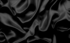 Download wallpapers black silk, 4k, fabric texture, black background, silk, black fabric, vlack  ...