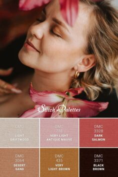 Flowers In My Hair – Embroidery Color Palette From Photo