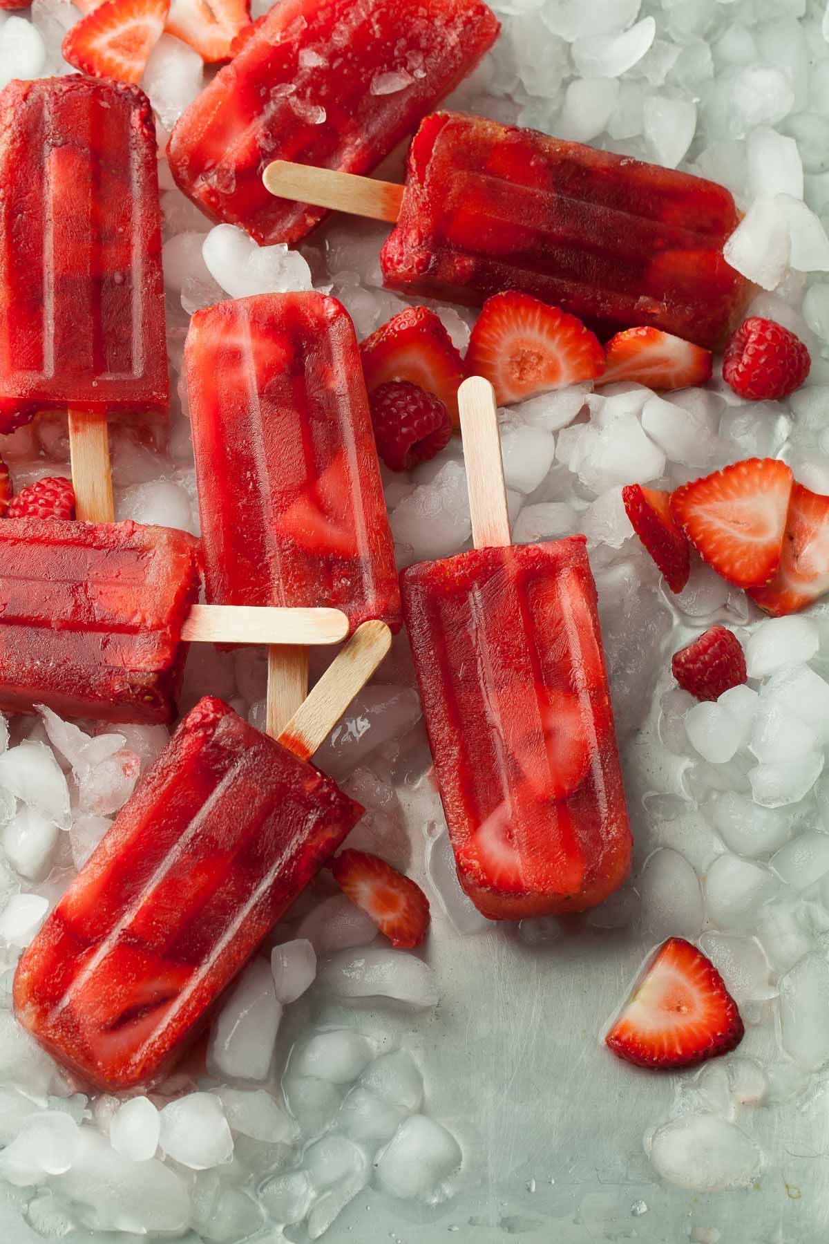 Iced Tea Popsicles | Gourmande in the Kitchen
