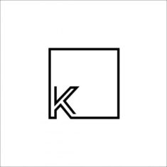 K And Square Logo, Logo, Company, Symbol PNG and Vector with Transparent Background for Free Downloa