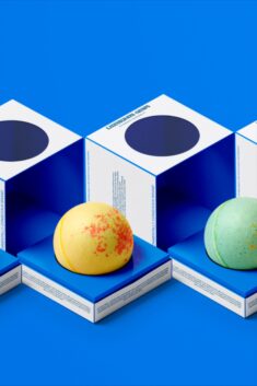 Oasis Bath Bomb Packaging Allows The Product Do All The Visual Heavy Lifting